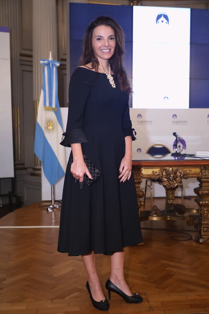 La organizadora de eventos Bárbara Diez también estuvo presente en la Legislatura