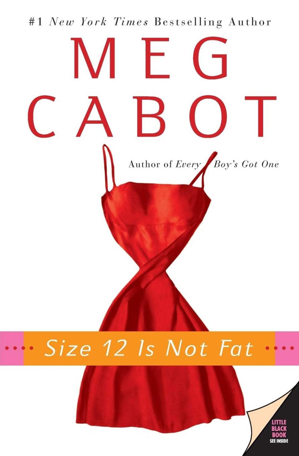 cover of Size 12 is Not Fat by Meg Cabot