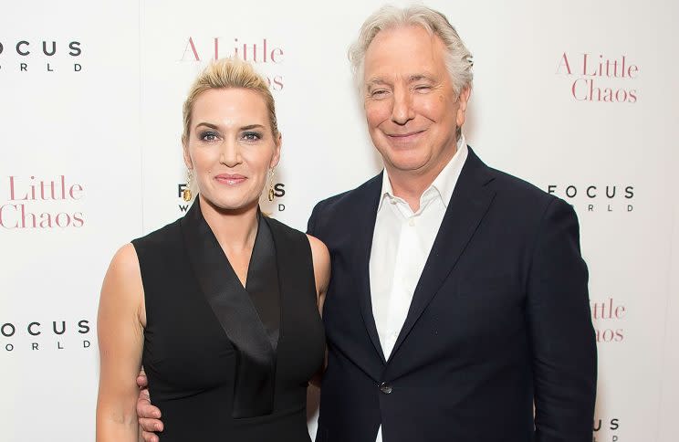 Softy... Winslet writes about the late Alan Rickman - Credit: Getty