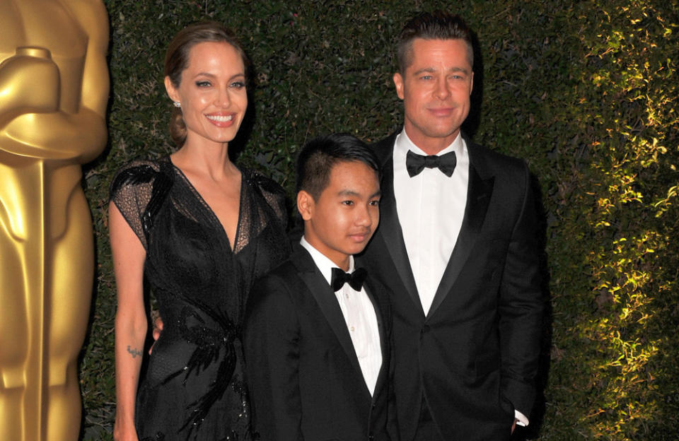 Brad Pitt and Angelina Jolie Governors Awards 2013 - Photoshot