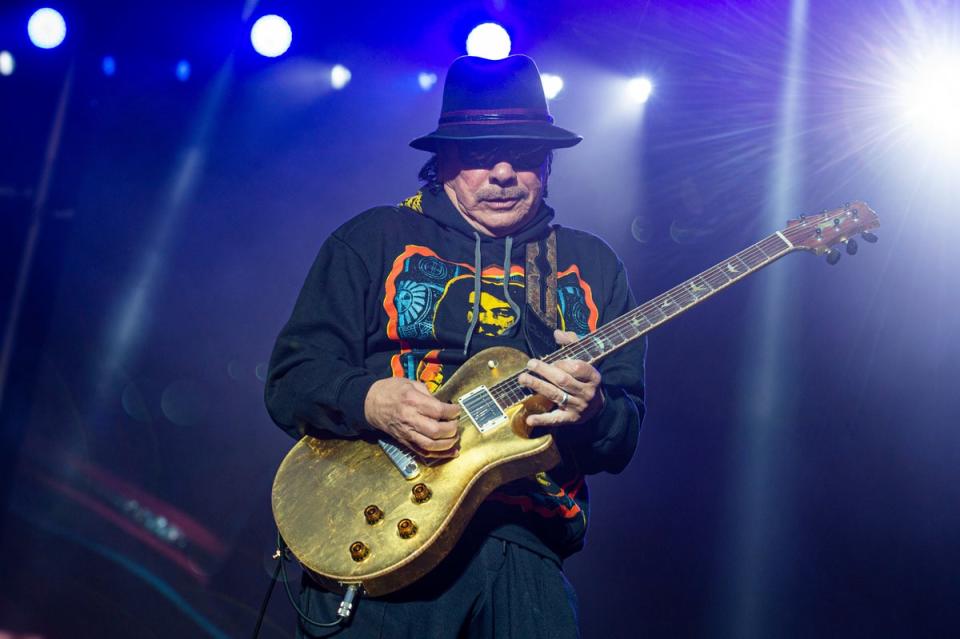 Carlos Santana (Invision 2019)