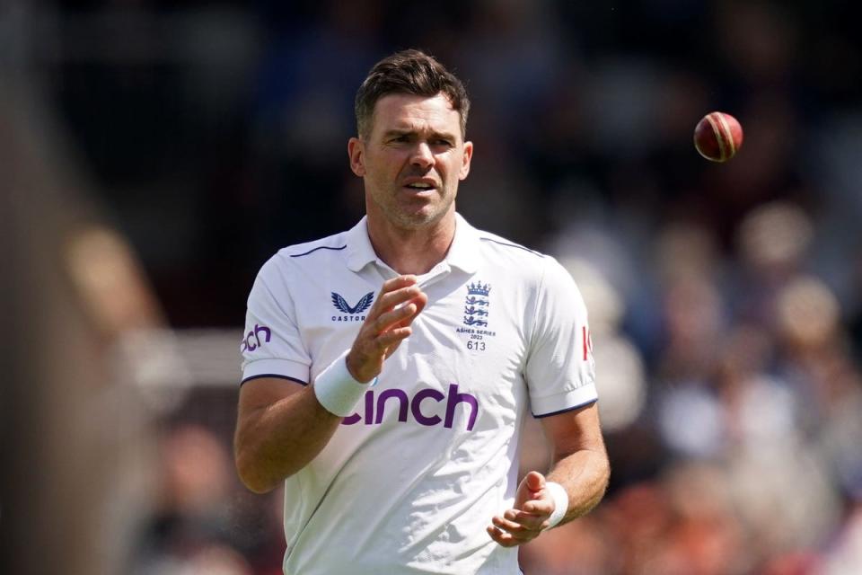 James Anderson is England’s record wicket-taker (Martin Rickett/PA) (PA Archive)