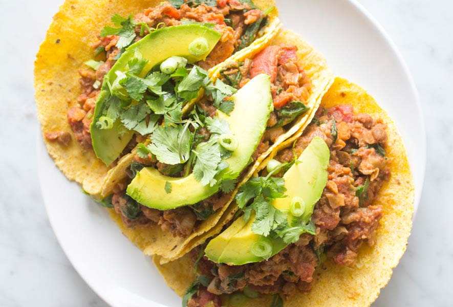 Lentil Chili Tacos