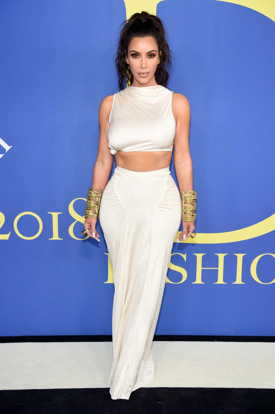 Kim Kardashian West in Rick Owens