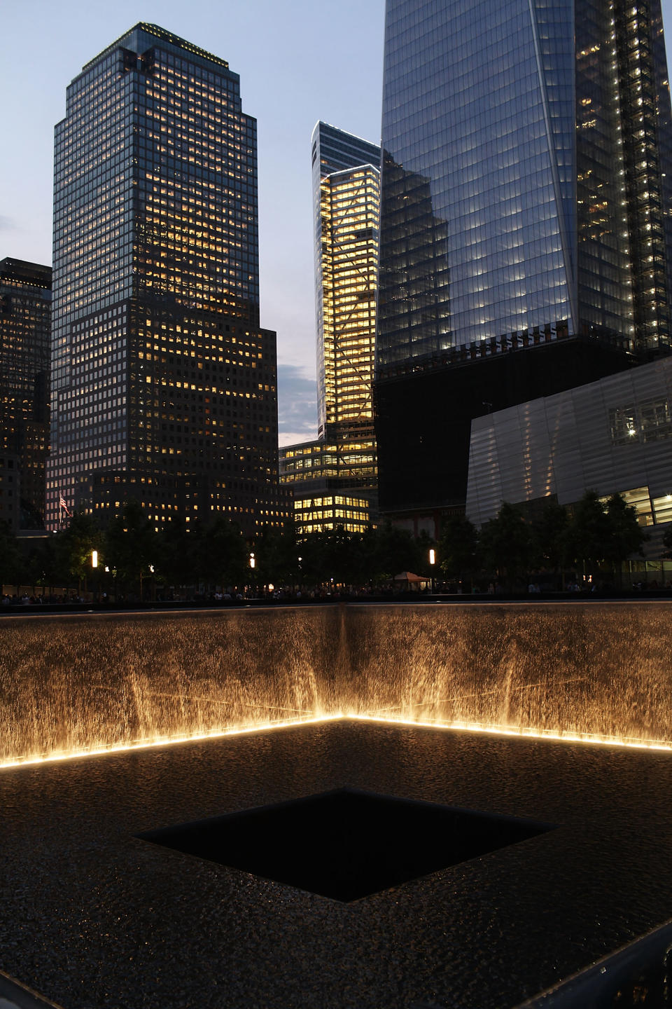 El Memorial se compone de dos piscinas, Norte y Sur, que rememoran el espacio ocupado por las torres. También contará con un museo que aunque está terminado aún no abre sus puertas al público. Spencer Platt/Getty Images