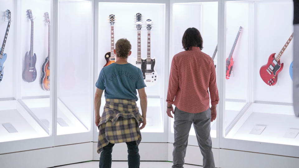 'Bill and Ted Face the Music'. (Credit: Warner Bros)