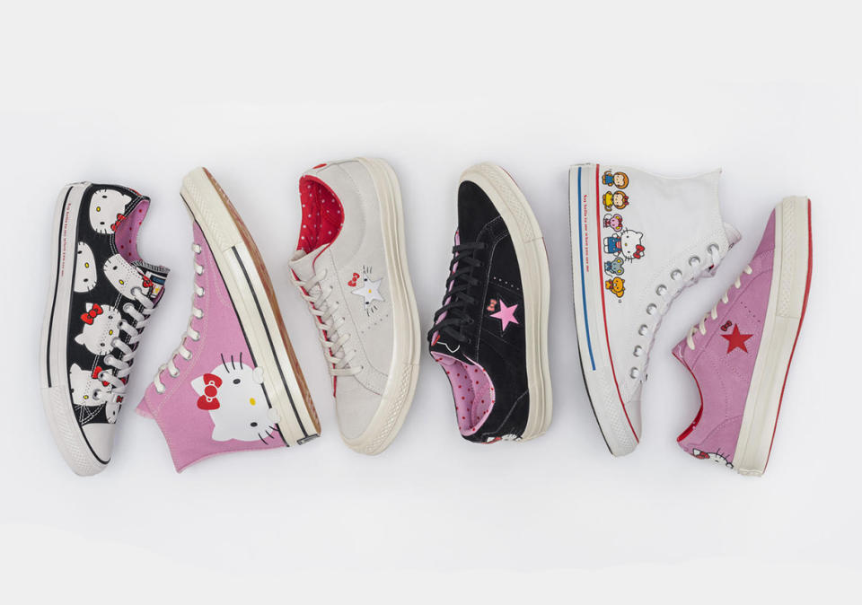 HELLO KITTY + CONVERSE