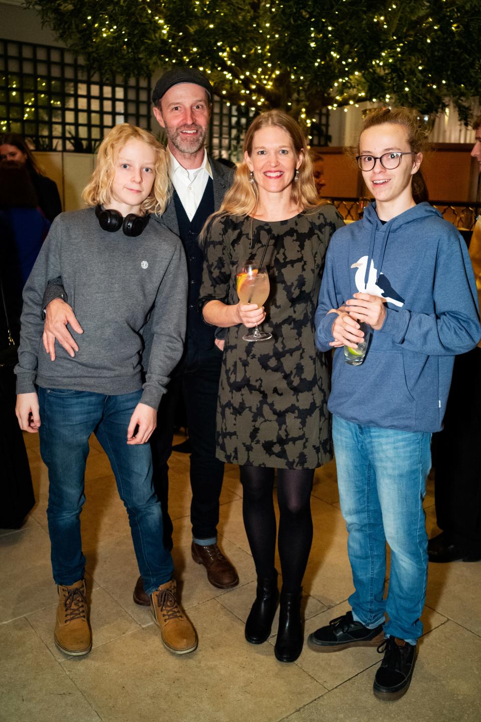 Antje von Dewitz and Family