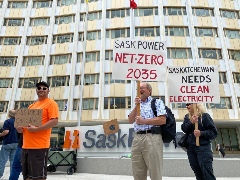 SaskPower issued a statement saying it's not feasible for it to reach net-zero by 2035.