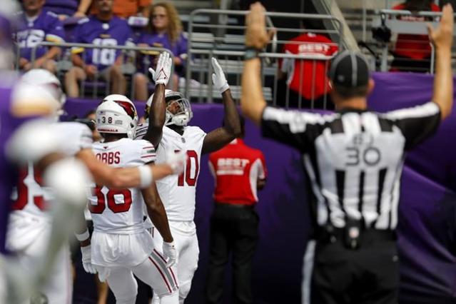 David Blough rallies Cardinals to an 18-17 victory over Vikings in the  teams' preseason finale