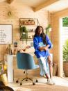 <p><strong>TV presenter AJ Odudu has extended her outdoor living space with the addition of a fun, flexible and WFH-friendly summer house.</strong></p><p>AJ wanted to be able to use her garden all year round, come rain or shine, and in doing so created the perfect outdoor spot in the garden of her London home. The summer house is divided up into several areas: </p><ol><li><strong>Garden office: </strong>This is the ultimate work from home space with pops of colour, cheerful wall art and decor, display shelving and lots of greenery.</li><li><strong>Self-care corner/ wellness zone: </strong>AJ carved out a relaxing 'me' space in the summer house, perfect for yoga & home workouts, meditation and for indulging in a good book in the reading corner.<br></li><li><strong>Outdoor entertaining: </strong>At the front of the summer house is a bright, colourful, summer-ready lounge set up for 'rule of six' garden entertaining. </li></ol><p>'I have added insulation, electricity and the Internet into the <a href="https://www.wayfair.co.uk/garden/pdp/dakota-fields-goldsberry-19-x-10-ft-tongue-and-groove-summer-house-kbdx1043.html" rel="nofollow noopener" target="_blank" data-ylk="slk:summer house;elm:context_link;itc:0;sec:content-canvas" class="link ">summer house</a> so that I can maximise its use all year round,' explains AJ, who revamped her outdoor space with the help of design experts at <a href="https://www.wayfair.co.uk/" rel="nofollow noopener" target="_blank" data-ylk="slk:Wayfair;elm:context_link;itc:0;sec:content-canvas" class="link ">Wayfair</a>. 'It’s a really versatile space, perfect for zoom meetings, workouts or chilling with a drink in the seating area, which can be adapted for 2021 and beyond.'</p><p>Take a tour of AJ's summer house below.</p>