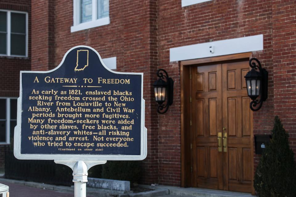 The Second Baptist Church in New Albany was a gateway to freedom for enslaved blacks who crossed the Ohio River from Louisville into Indiana. Feb 8, 2024