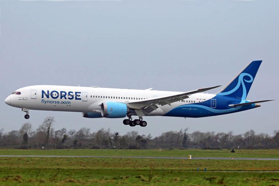 La aerolínea de descuento noruega Norse Atlantic Airways realizó el primer vuelo directo de Fort Lauderdale a Berlín, Alemania, el 7 de diciembre de 2022.