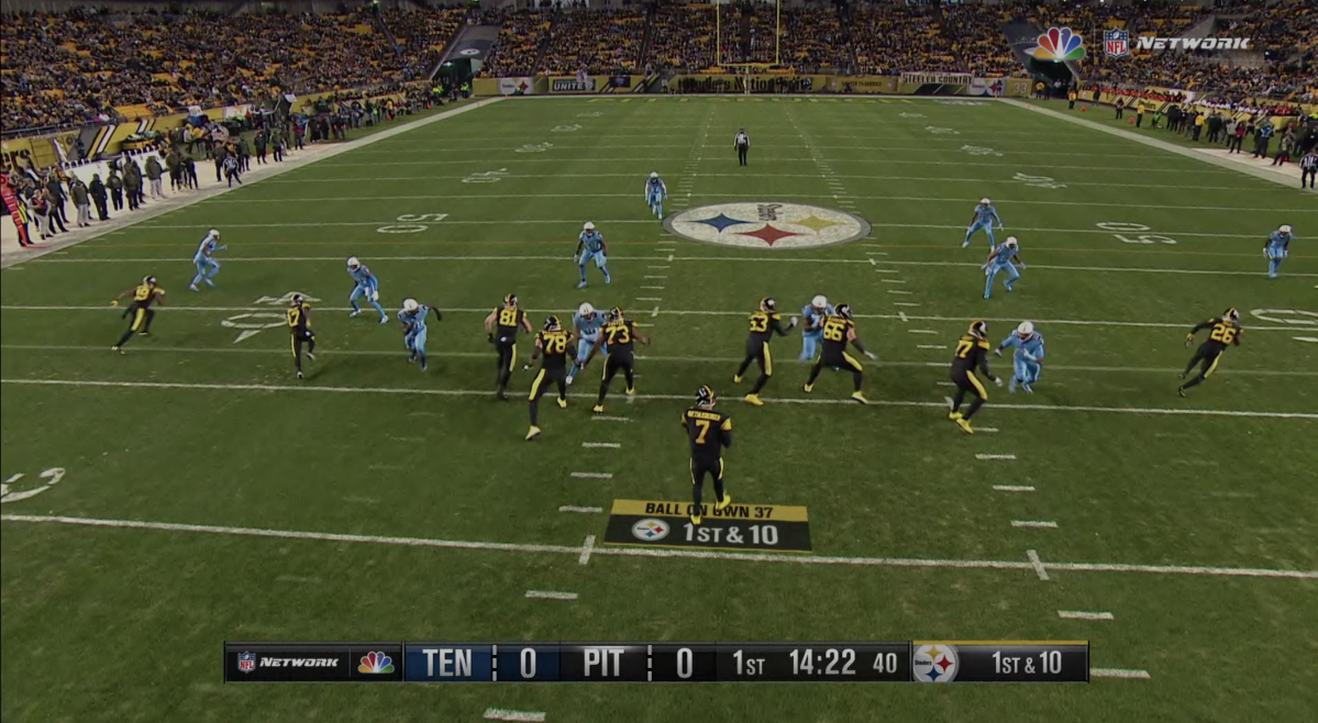 Nbc Uses Skycam As The Primary View For Titans Steelers
