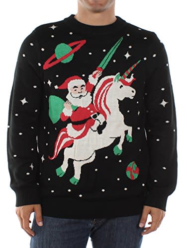 Santa Unicorn Ugly Christmas Sweater