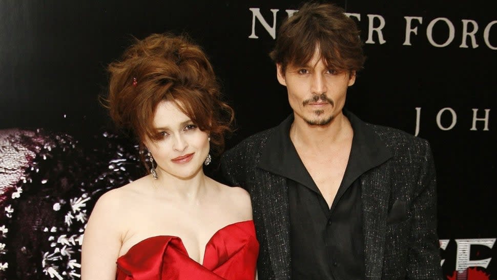 Helena Bonham Carter and Johnny Depp