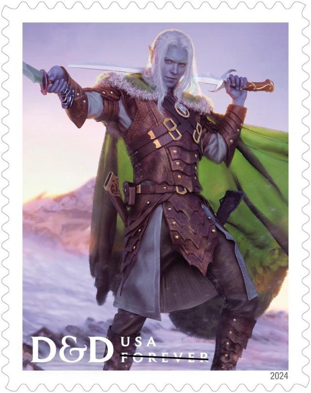 USPS reveals designs for 2024 stamps celebrating Dungeons