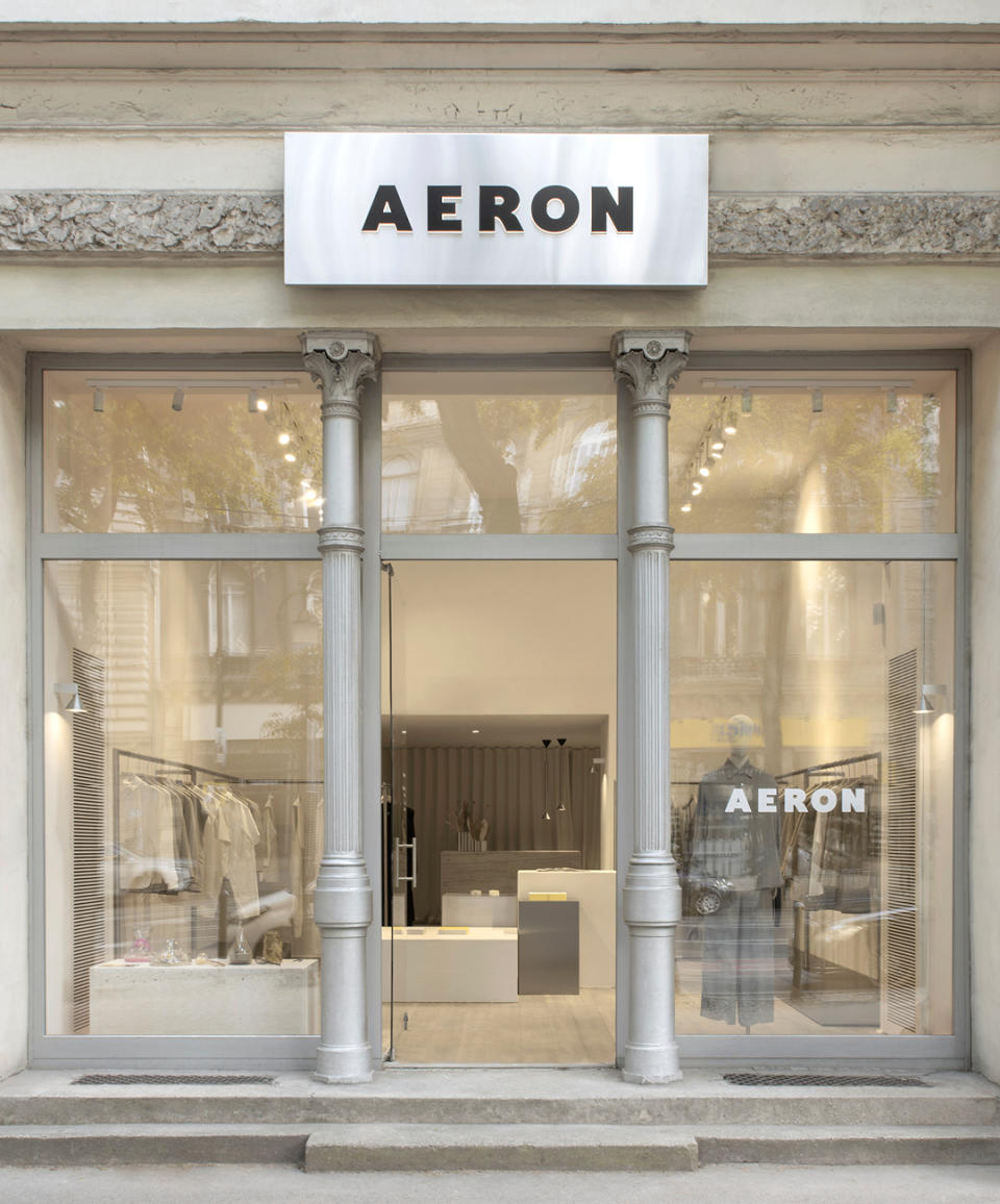 The Aeron flagship store in Budapest, Hungary.