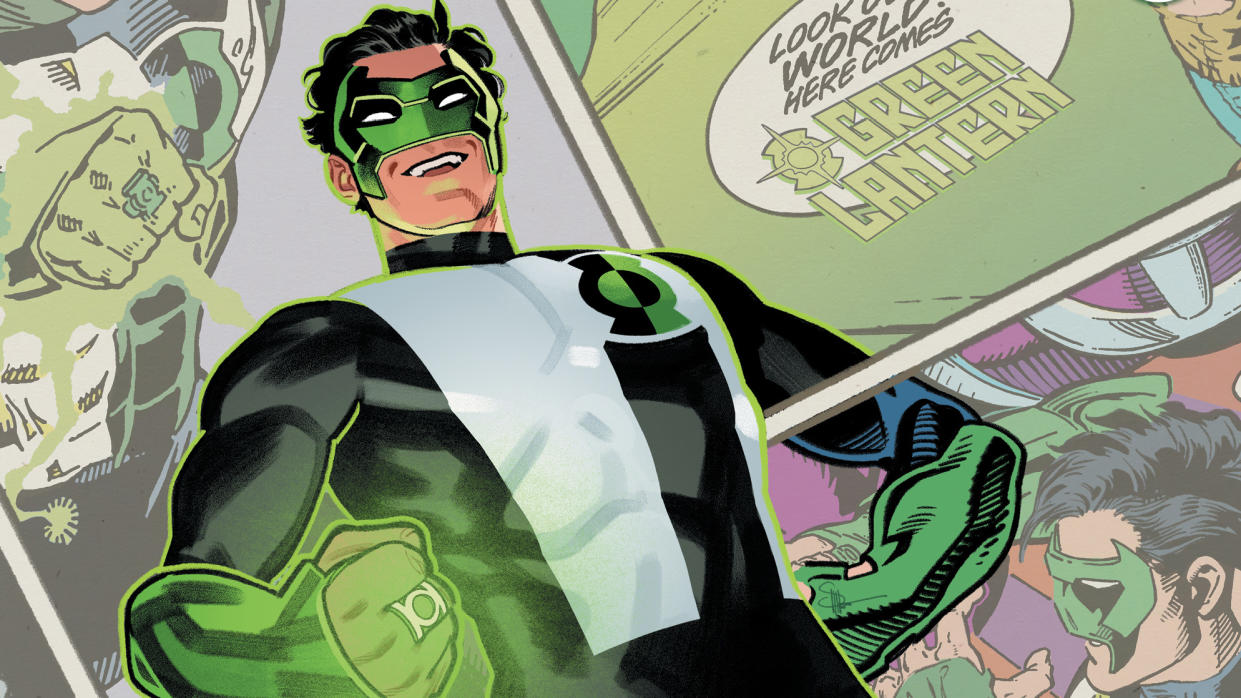  Art from Green Lantern #8. 