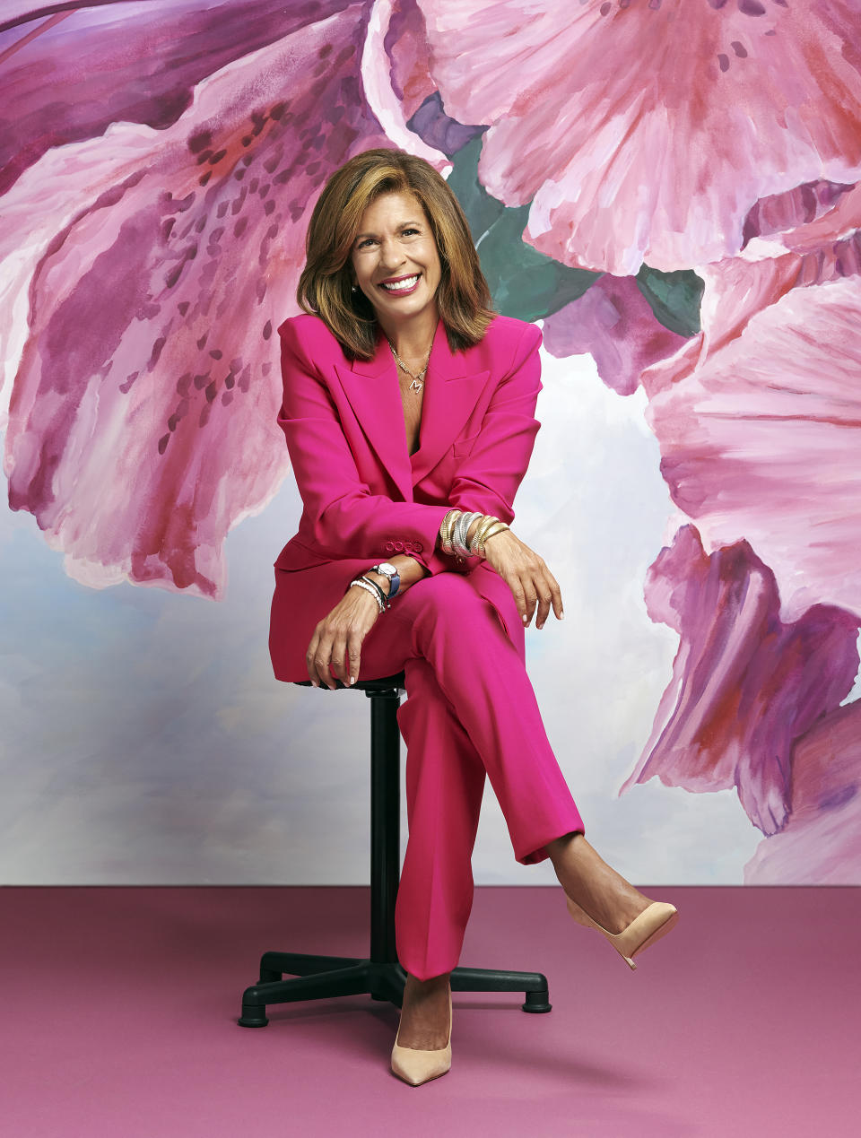 “I have never, ever in my life been this happy,” Hoda told Forbes about life as a woman in her 50s.
 (Rebecca Miller / Forbes)