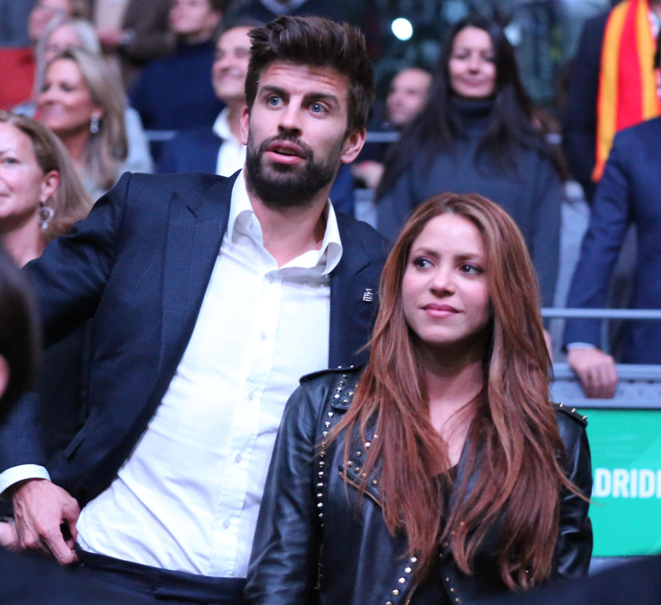 Gerard Piqué y Shakira