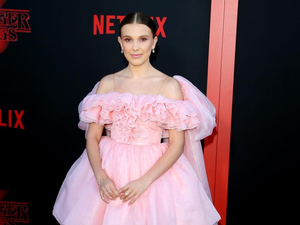 Millie Bobby Brown at the "Stranger Things" season three premiere on June 28, 2019.