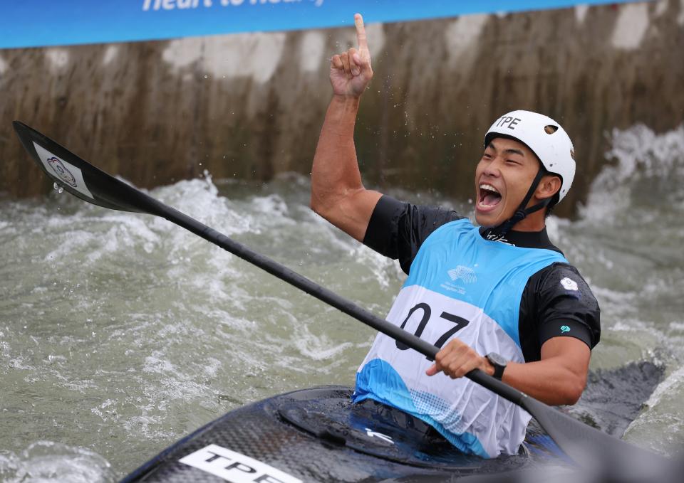 吳少璿出戰東京奧運。(Photo by Du Xiaoyi/Xinhua via Getty Images)