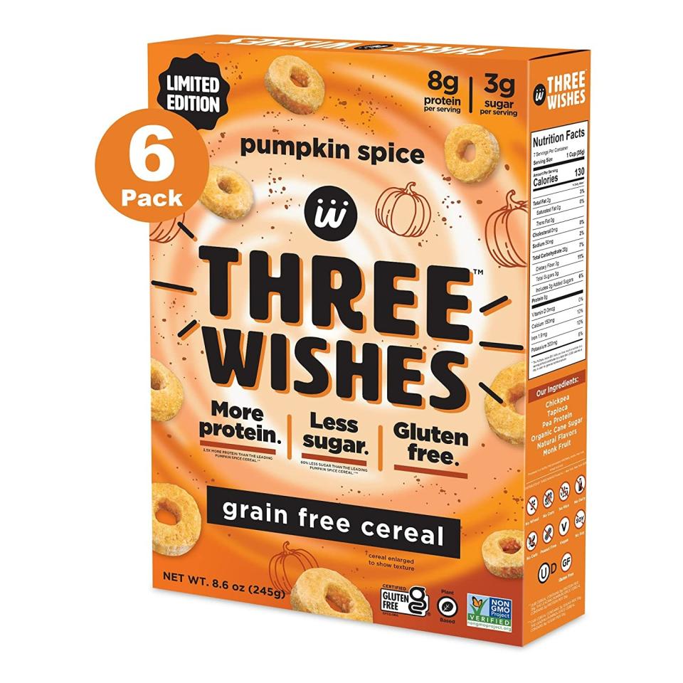 Pumpkin Treats, Three Wishes Pumpkin Spice Flavor 