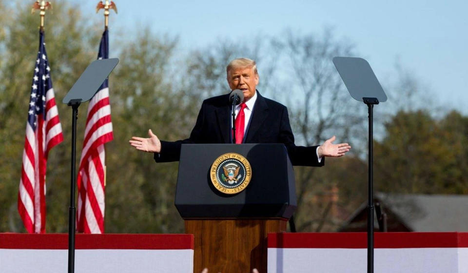 Expresidente de Estados Unidos, Donald Trump. Foto: tomada de cuenta oficial de Donald Trump en Facebook (www.facebook.com/DonaldTrump).