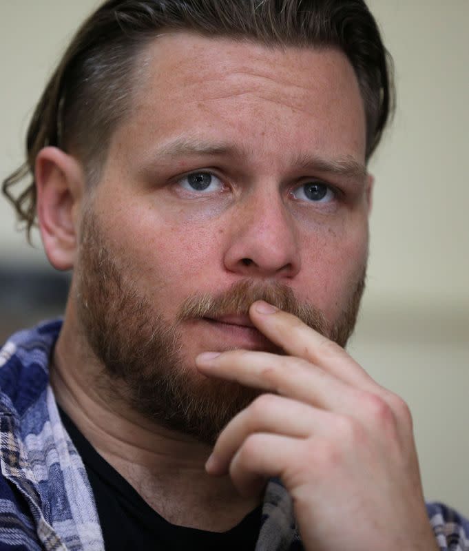 Australian citizen Palfreeman speaks during an interview with Reuters in Sofia