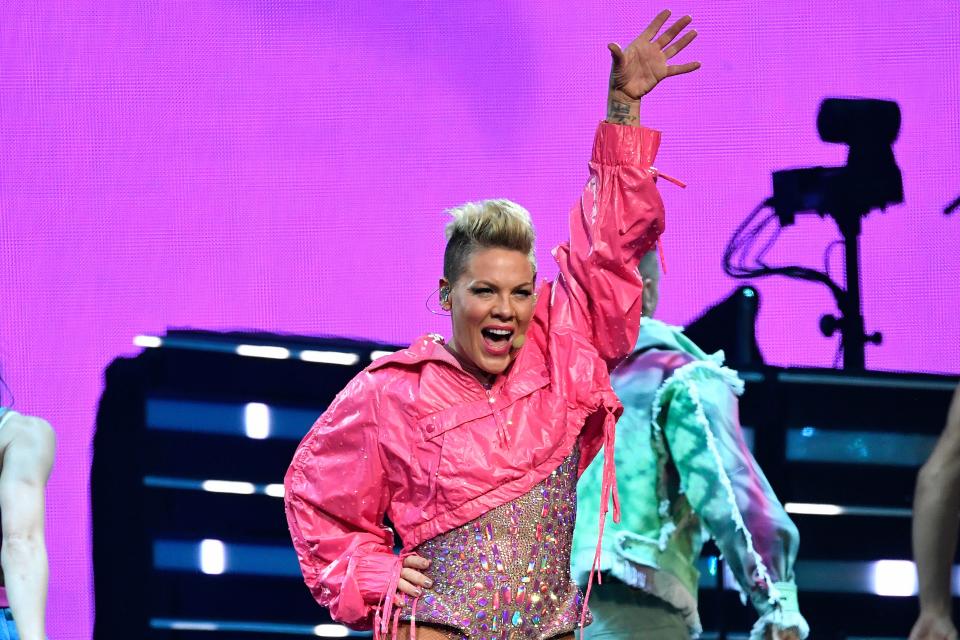 Pink is returning to Milwaukee for a Fiserv Forum concert after breaking an attendance record at American Family Field last summer.