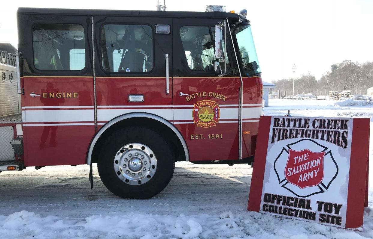Battle Creek Fire Department stations are currently accepting toy donations to support The Salvation Army.