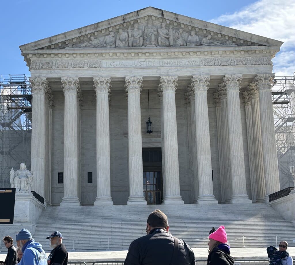 The U.S. Supreme Court building is pictured. (Photo by Jane Norman/States Newsroom)