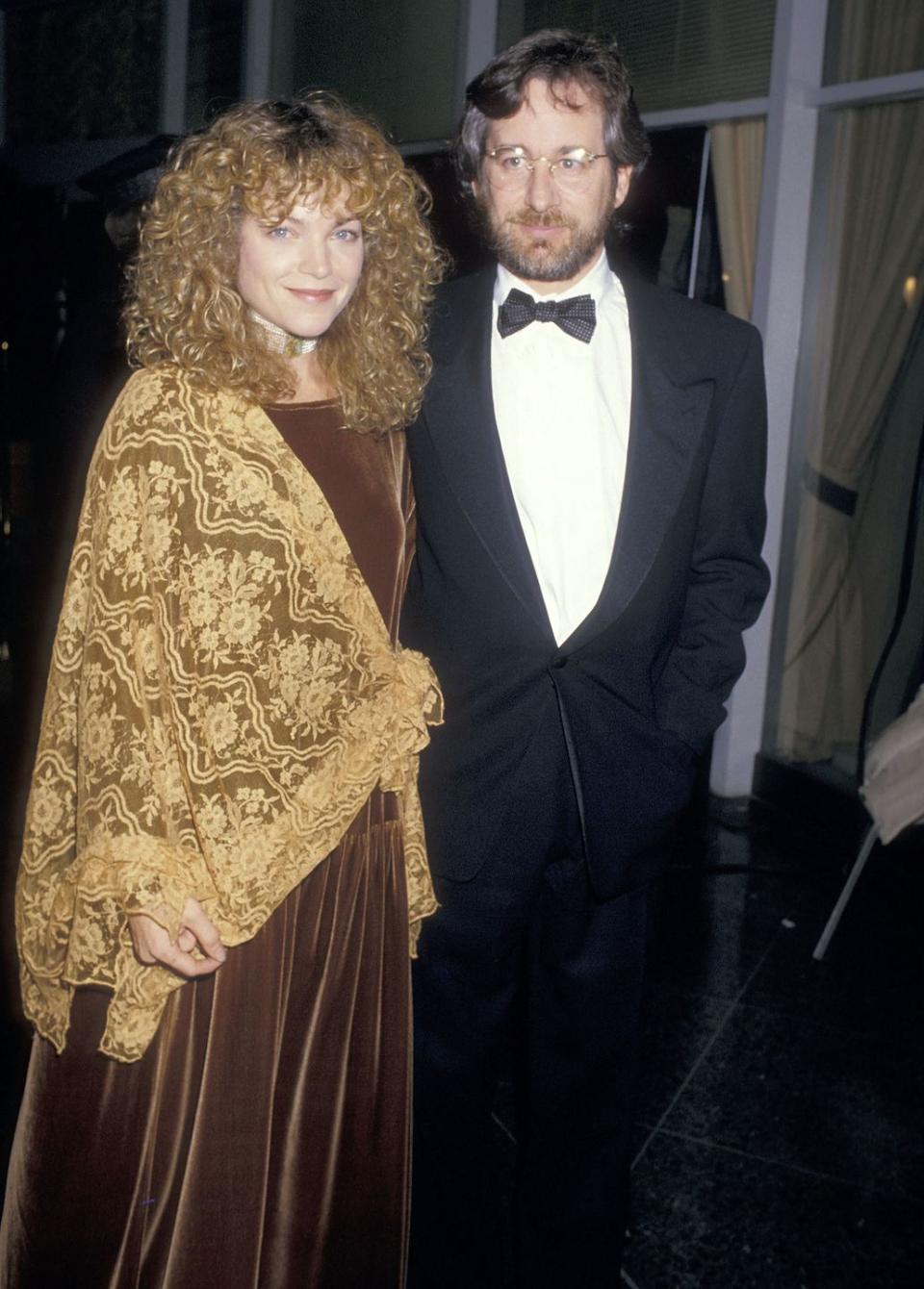 <p>The couple married in 1985 and divorced four years later citing the stress of marriage in Hollywood. She reportedly received about <a href="https://www.forbes.com/2007/04/12/most-expensive-divorces-biz-cz_lg_0412celebdivorce_slide.html?sh=19ef1f454dbb" rel="nofollow noopener" target="_blank" data-ylk="slk:$100 million;elm:context_link;itc:0;sec:content-canvas" class="link ">$100 million</a>. </p>