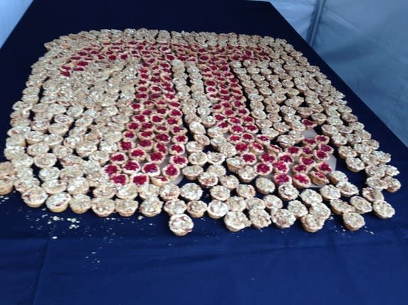 The "Pi Day of the Century" event at the 2015 SXSW Interactive festival featured mini pies.