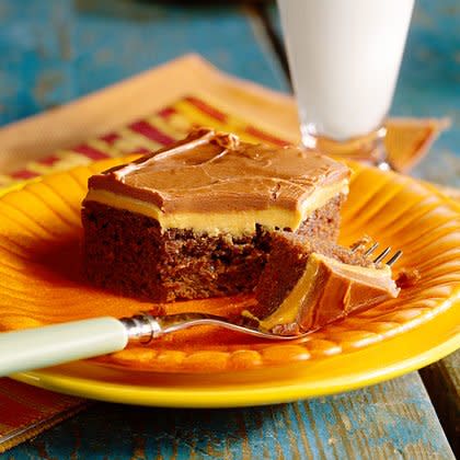 Peanut Butter-Fudge Cake