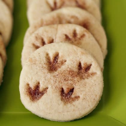 Dinosaur Footprint Cookies