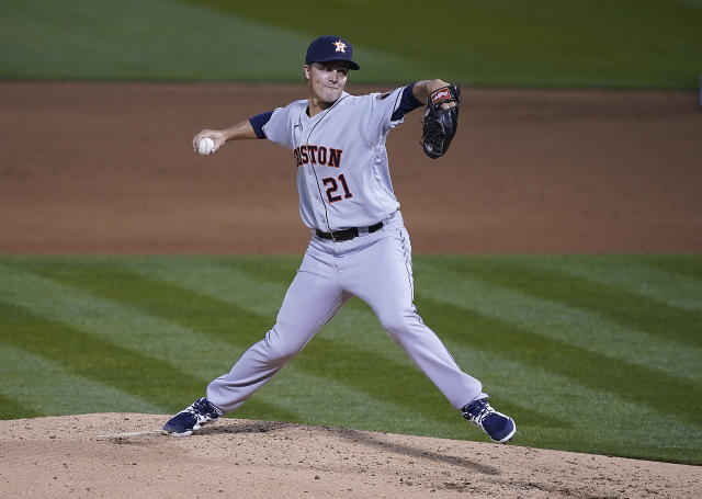 Zack Greinke blended in with fans at Astros-Mariners game