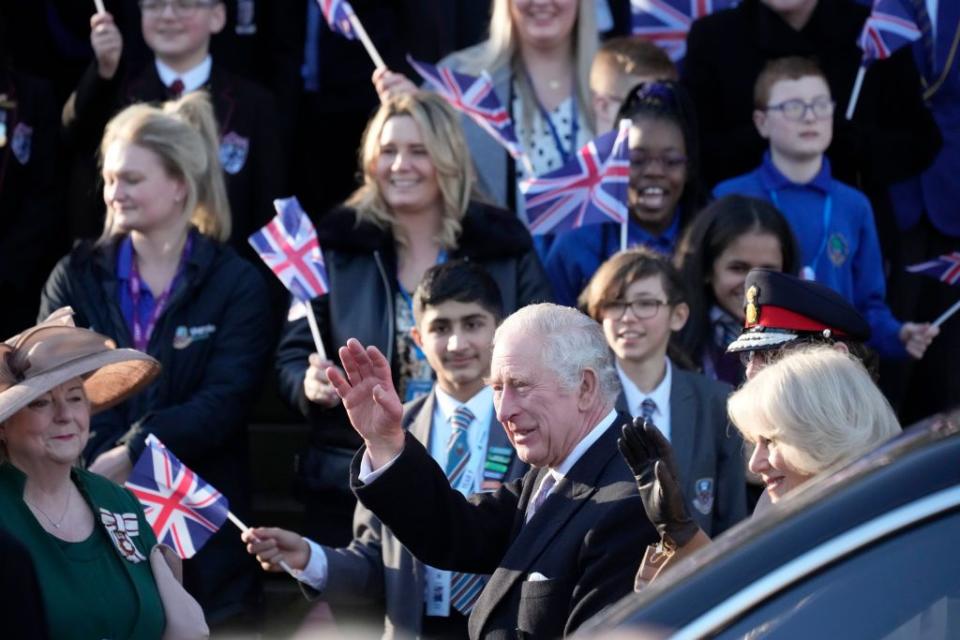 the king and queen consort visit greater manchester