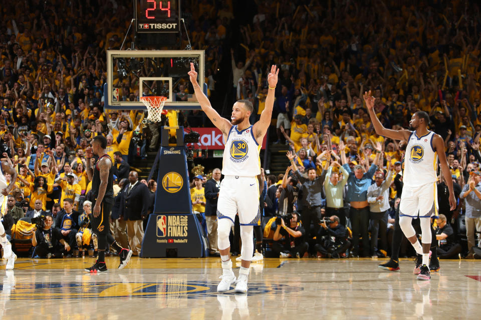 Stephen Curry and the Warriors once again didn’t play their best but still won Thursday night. (Getty Images)