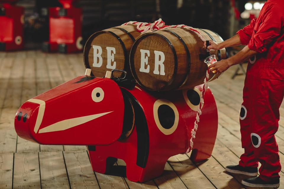 赤牛啤酒機。（圖片來源：星野集團）