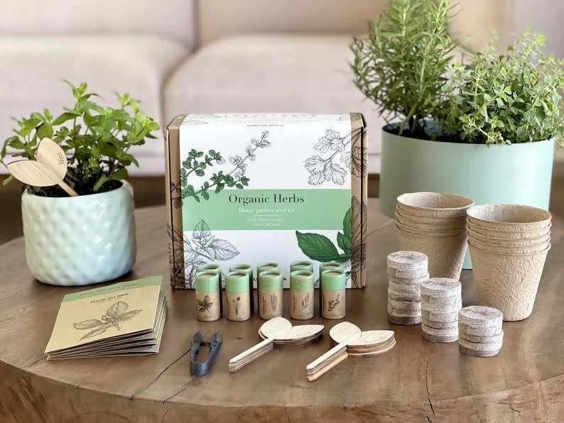 Indoor Herb Garden Starter Kit