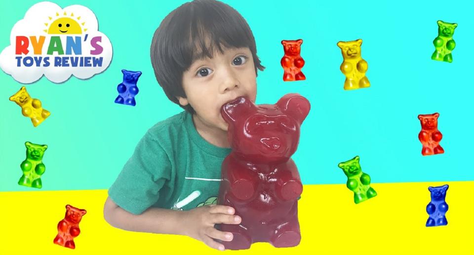 Ryan tiene solo 6 años y este año ganó 11 millones de dólares con su canal de Youtube. Foto. YouTube/RyanToysReview