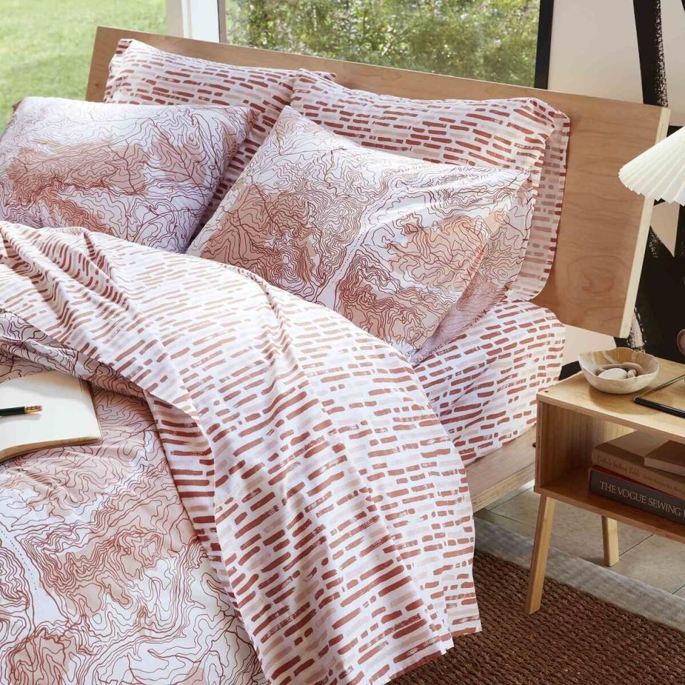 Includes a fitted sheet, flat sheet, two pillow cases, duvet cover and two <i>extra</i> pillow cases. Normally $360 for a queen-size set, <a href="https://fave.co/32gLaJD" target="_blank" rel="noopener noreferrer">get it for 20% off for $288﻿</a>.