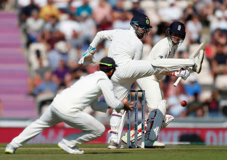 Cricket - England v India - Fourth Test - Ageas Bowl, West End, Britain - September 1, 2018 England's Joe Root in action Action Images via Reuters/Paul Childs