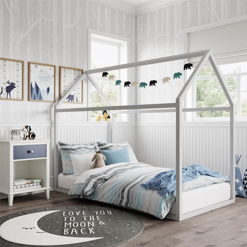 <p><a href="https://go.redirectingat.com?id=74968X1596630&url=https%3A%2F%2Fwww.wayfair.com%2Fbaby-kids%2Fpdp%2Flittle-seeds-skyler-metal-montessori-house-bed-ltse1357.html%3Fpiid%3D54398646&sref=https%3A%2F%2Fwww.elle.com%2Ffashion%2Fshopping%2Fa60593094%2Fwayfair-way-day-home-sales-2024%2F" rel="nofollow noopener" target="_blank" data-ylk="slk:Shop Now;elm:context_link;itc:0;sec:content-canvas" class="link rapid-noclick-resp">Shop Now</a></p><p>Skyler Metal Montessori House Bed</p><p>wayfair.com</p><p>$143.94</p>