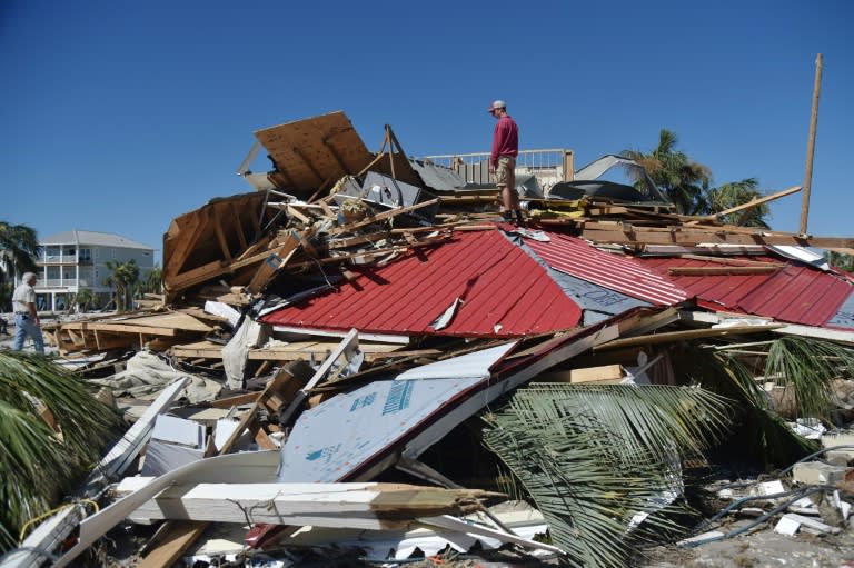 Many residents of Mexico Beach found little to salvage at their homes