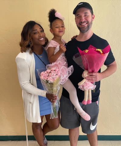 Alexis Ohanian Sr./Instagram Serena Williams and Alexis Ohanian at daugher Olympia's dance recital