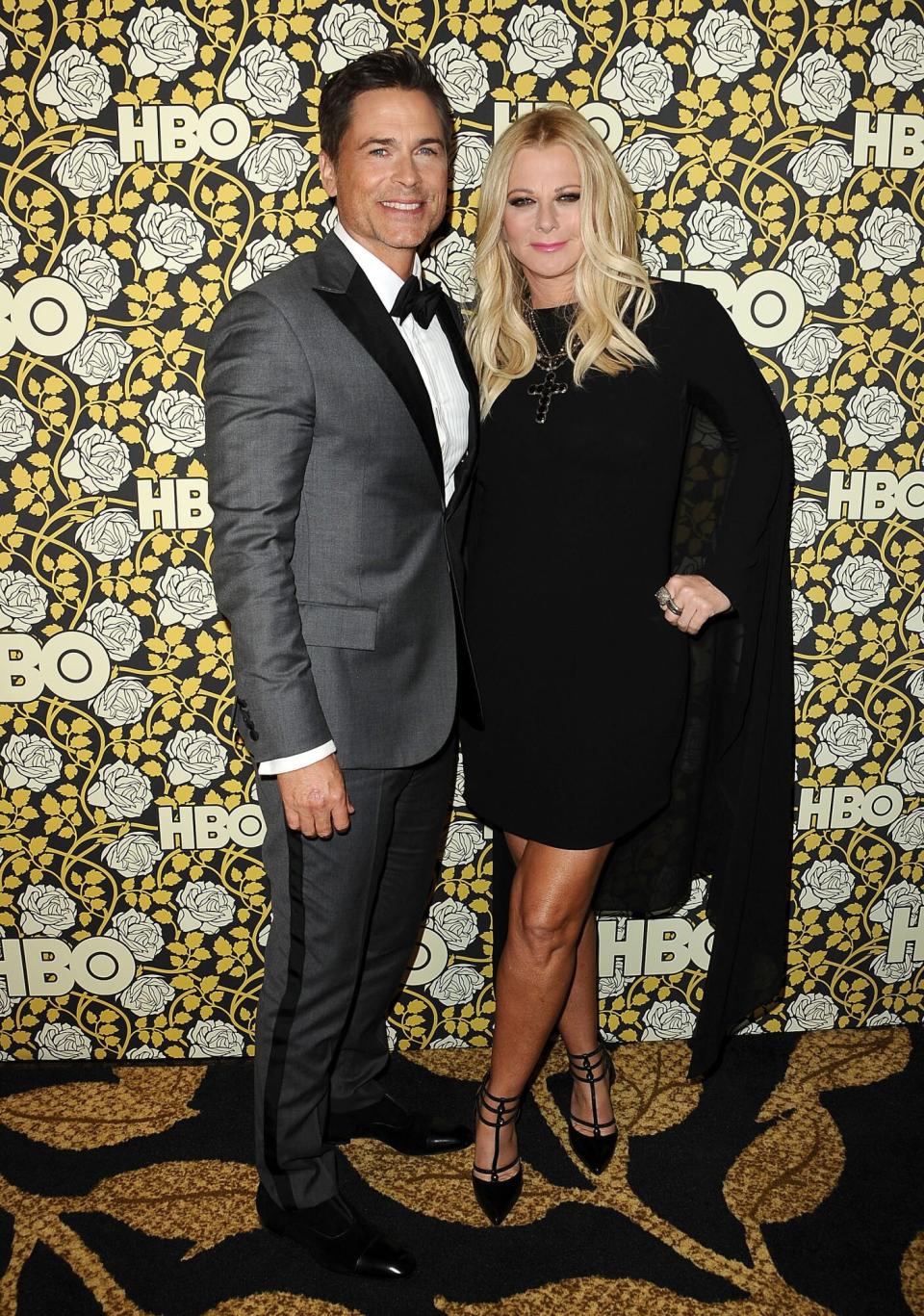 Rob Lowe and Sheryl Berkoff