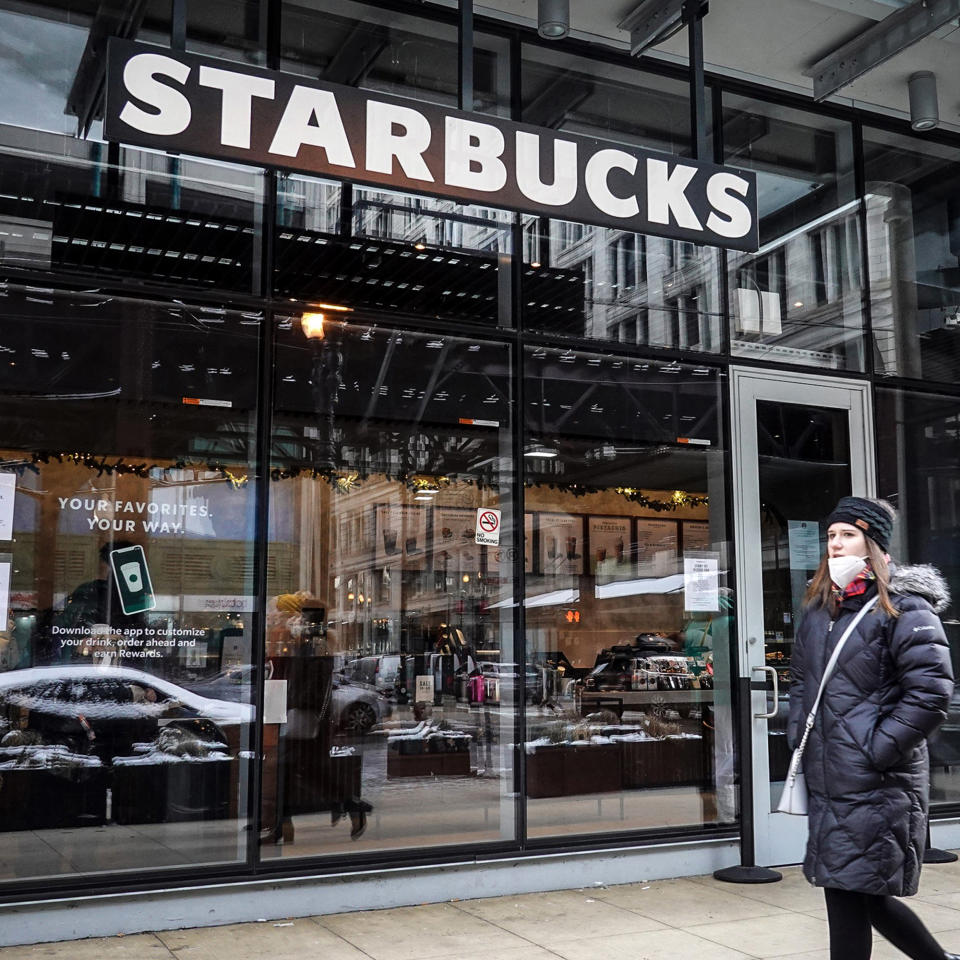Starbucks (Scott Olson / Getty Images)